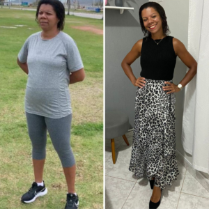 Antes e depois de Rosangela